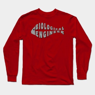 Biological Engineer Gray Fish Long Sleeve T-Shirt